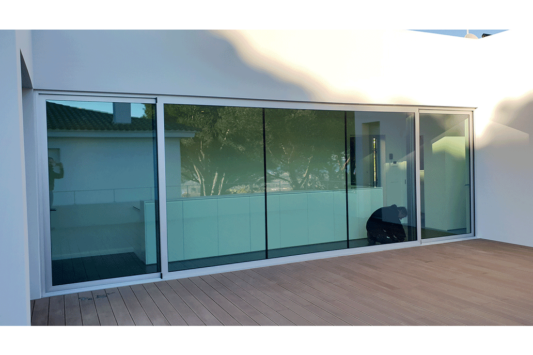 ventanas correderas minimalistas