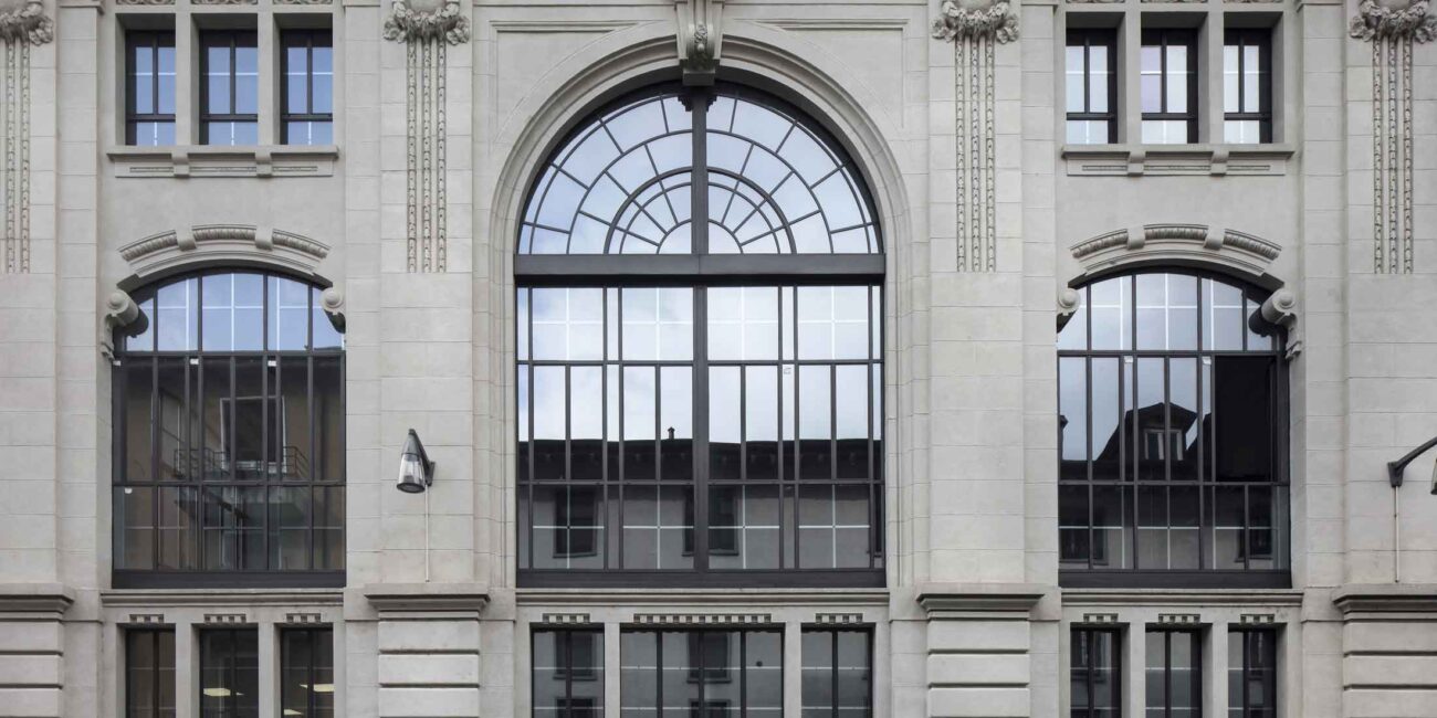 ventanas de acero para arcos